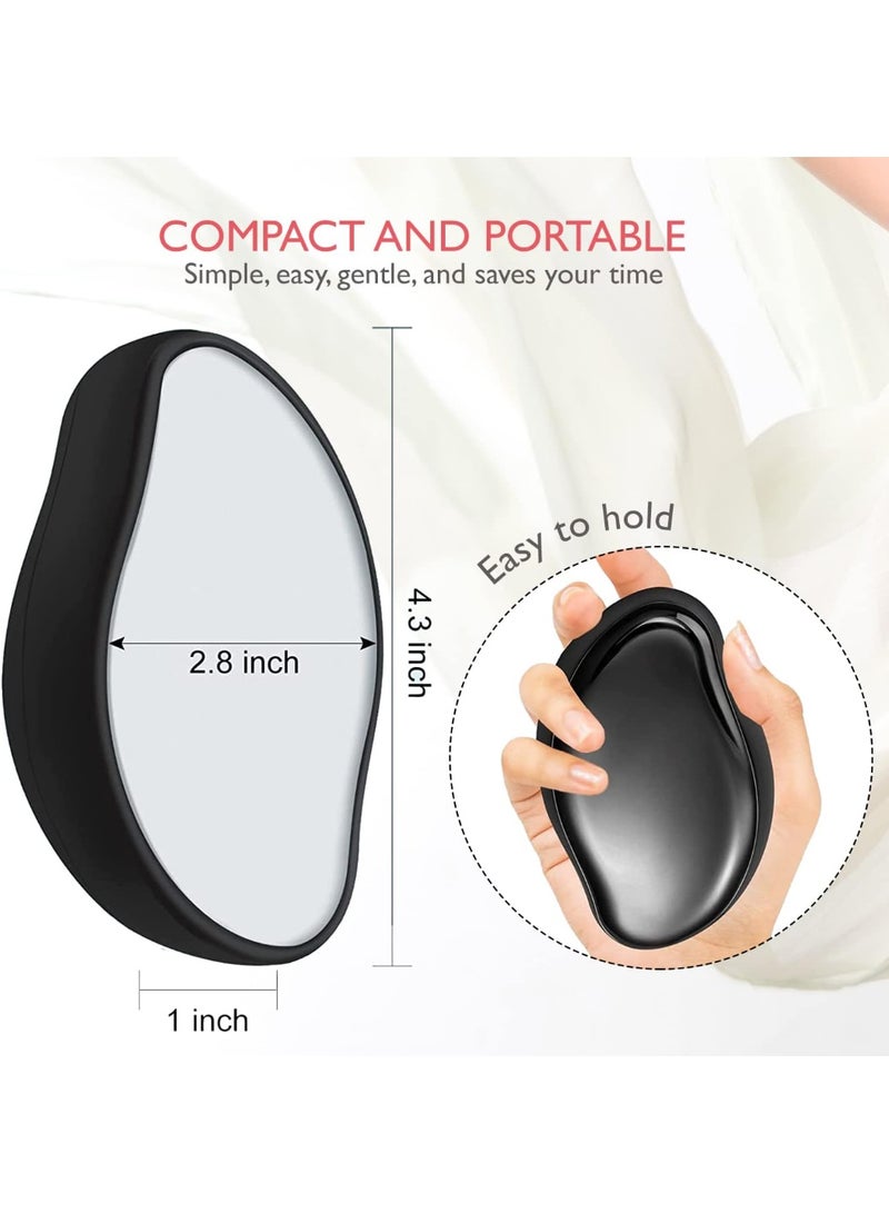 مزيل شعر كريستالي للنساء والرجال، مزيل شعر سحري، أداة إزالة شعر كريستالية غير مؤلمة للذراعين والساقين والظهر - Image 5